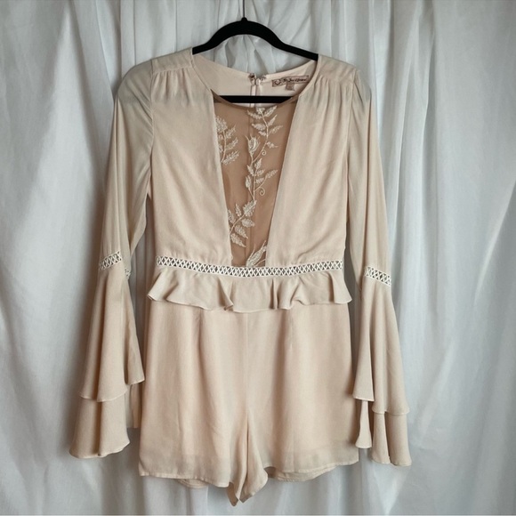 For Love and Lemons Scoop Neck Romper - Picture 4 of 7